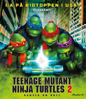 Teenage Mutant Ninja Turtles II - Kampen om Ooze (Blu-ray)