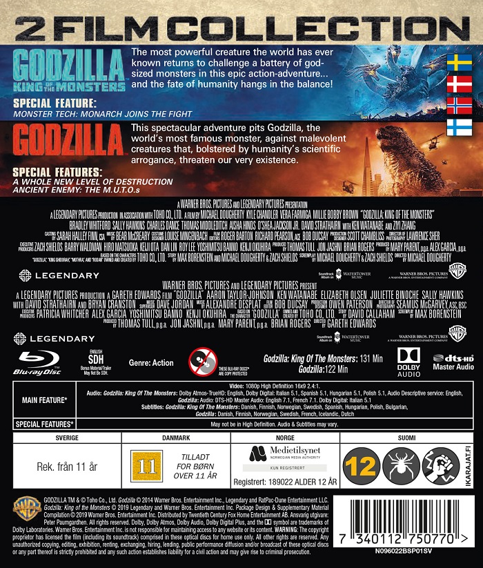 Godzilla / Godzilla - King of the Monsters (Blu-ray) - 2