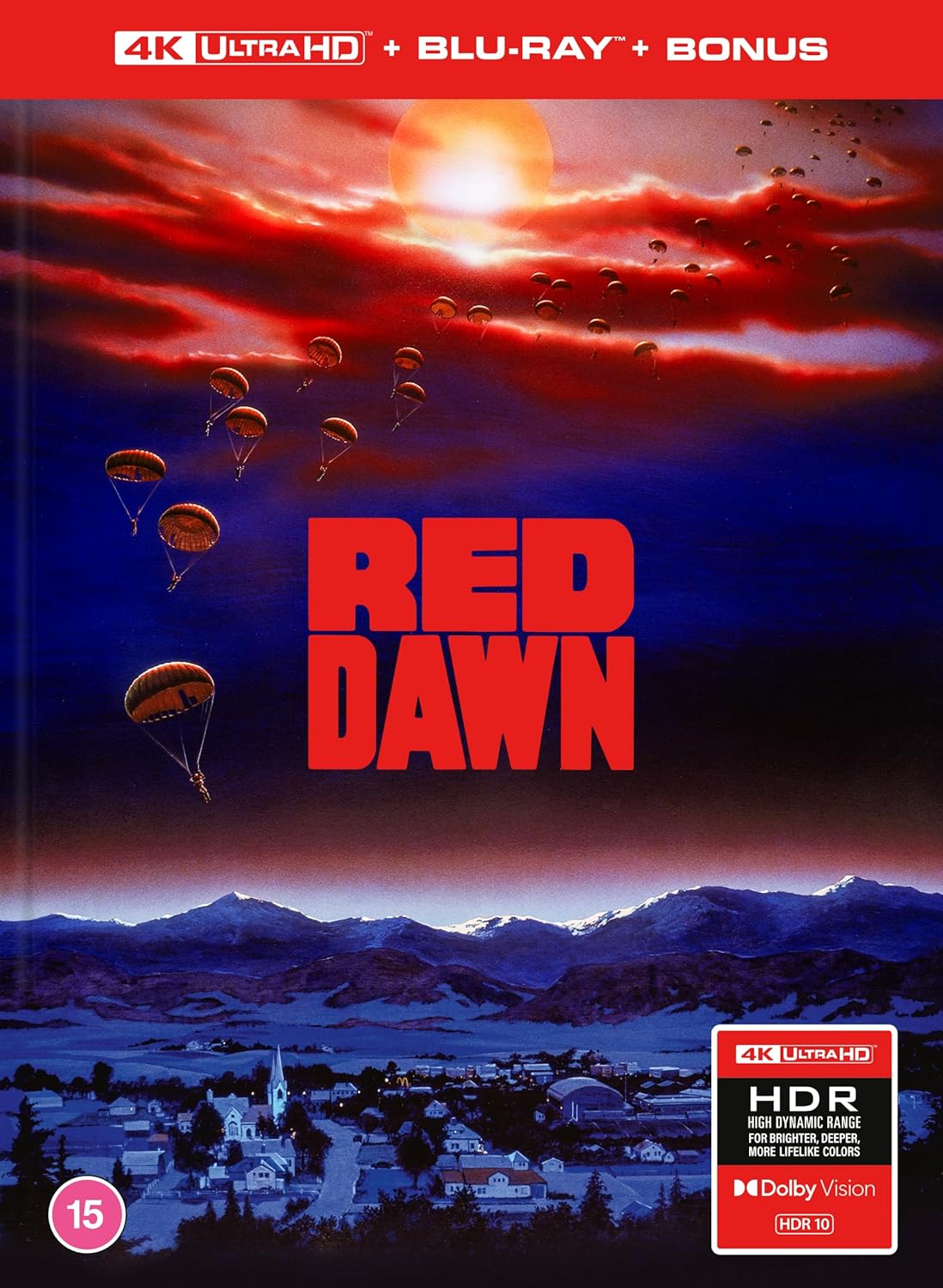 Red Dawn (Limited Edition Mediabook) (ej svensk text) (4K Ultra HD + Blu-ray)