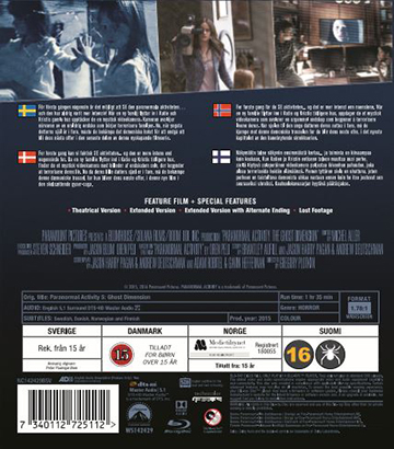 Paranormal Activity - Ghost Dimension (Blu-ray) - 2