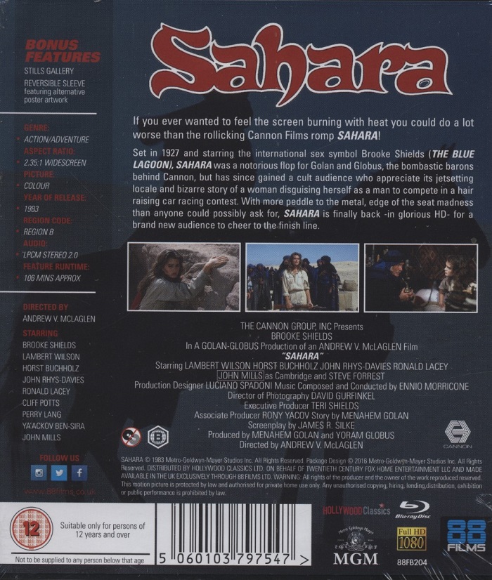 Sahara (ej svensk text) (Blu-ray) - 2