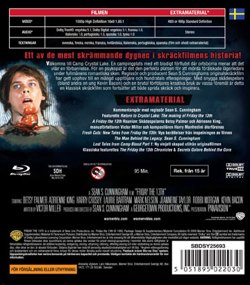 Fredagen Den 13:e (1980) (Blu-ray) - 2