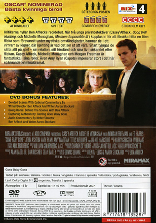 Gone Baby Gone (Begagnad) - 2