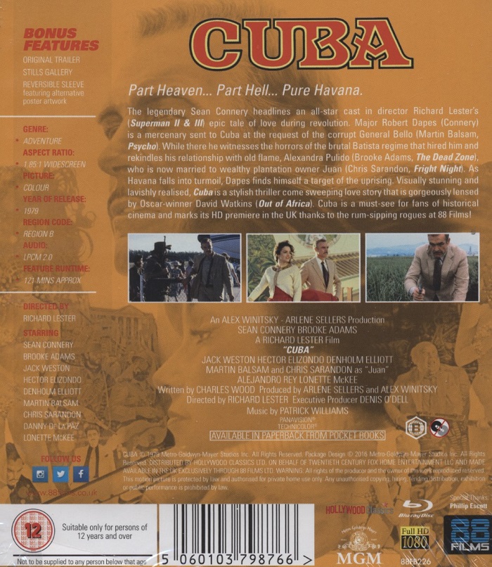 Cuba (ej svensk text) (Blu-ray) - 2