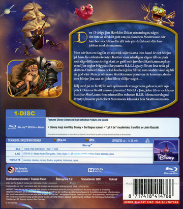 Skattkammarplaneten (Disney) (Blu-ray) - 2