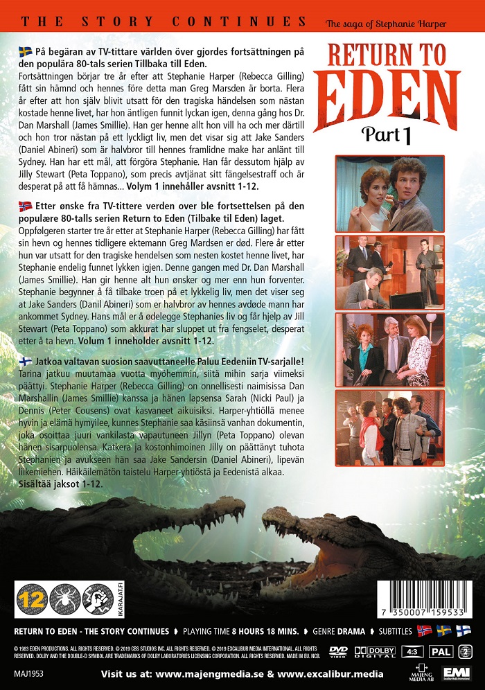 Tillbaka Till Eden - The Story Continues - Volym 1 - 2