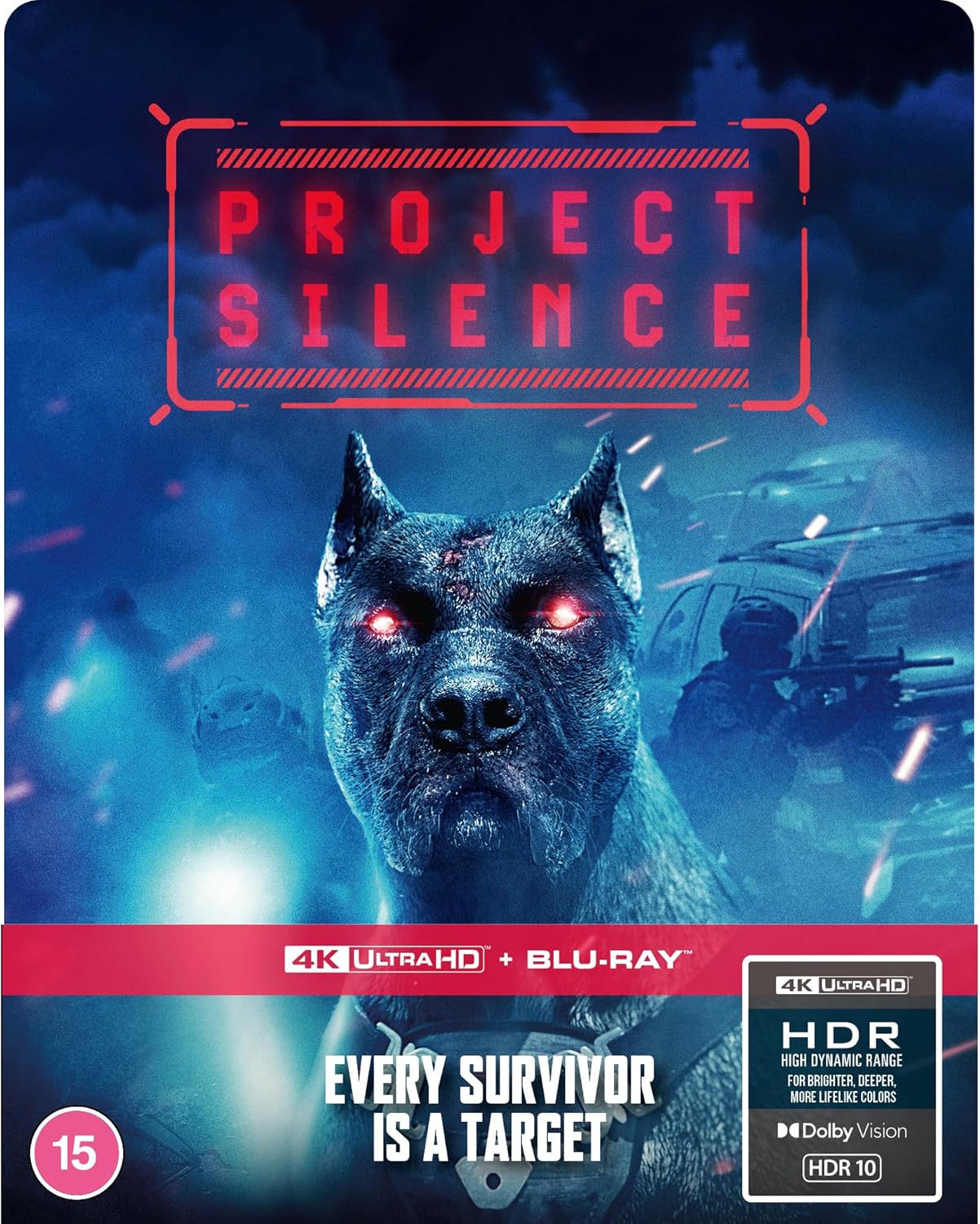Project Silence (Limited Edition Steelbook) (ej svensk text) (4K Ultra HD + Blu-ray)