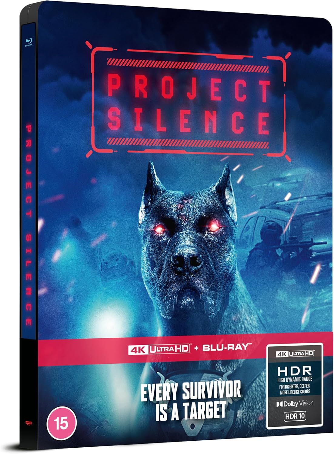 Project Silence (Limited Edition Steelbook) (ej svensk text) (4K Ultra HD + Blu-ray) - 4