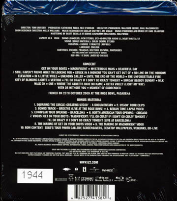 U2 - 360° At the Rose Bowl (Blu-ray) - 2