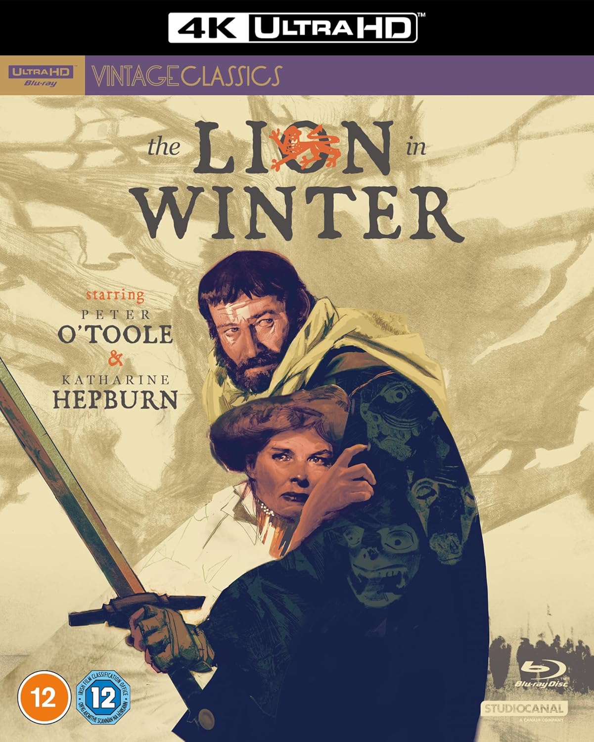 Lion In Winter (ej svensk text) (4K Ultra HD + Blu-ray)