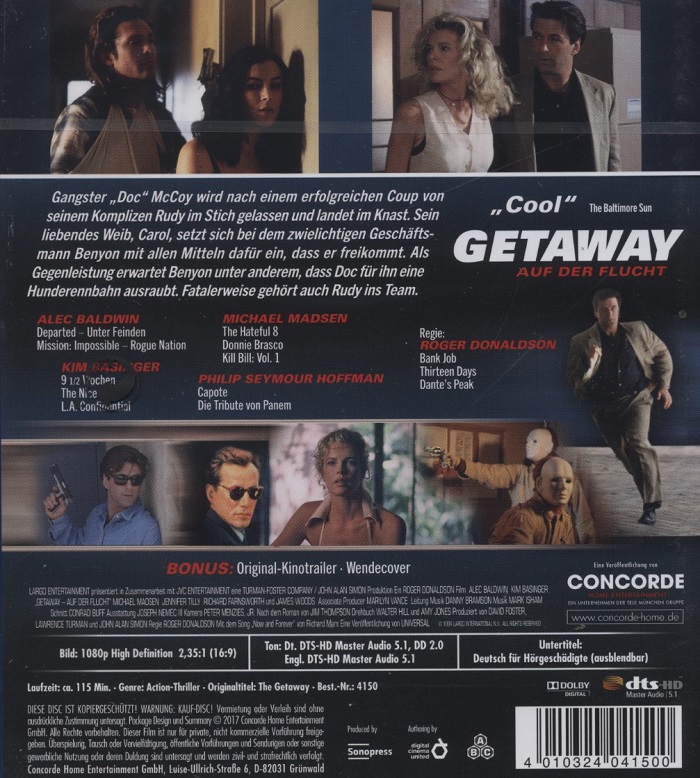 Getaway (ej svensk text) (Blu-ray) - 2