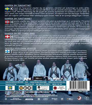 Kampen Om Tungvattnet (Miniserie) (Blu-ray) - 2