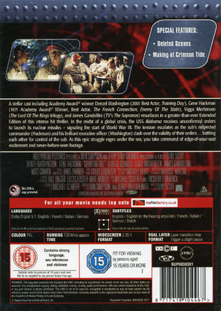Crimson Tide (ej svenskt text) - 2
