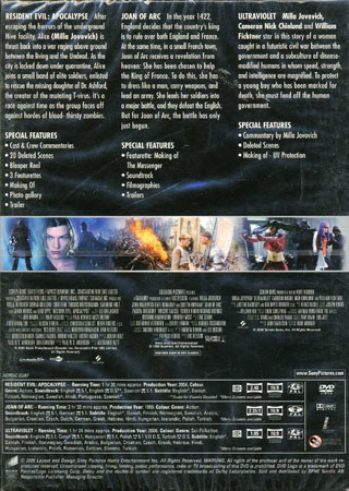 Action Heroine Collection (3-disc) - 2