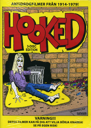 Hooked - Antidrogfilmer från 1914-1979 (3-disc) (ej svensk text)