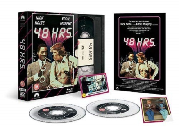48 Hrs. - Limited Edition VHS Collection (Ingen VHS följer med) (ej svensk text på Blu-ray) (Blu-ray+DVD)