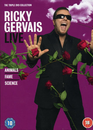 Ricky Gervais Live Box (ej svensk text)