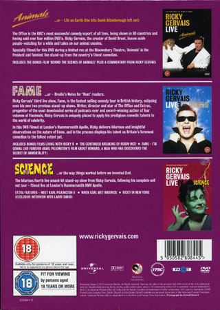 Ricky Gervais Live Box (ej svensk text) - 2