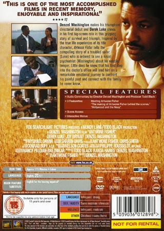 Antwone Fisher (ej svensk text) - 2