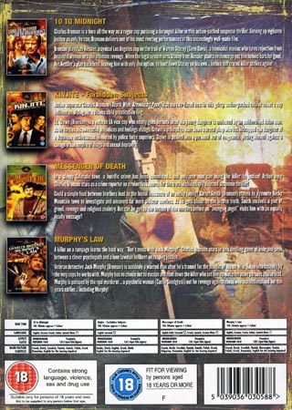 Charles Bronson Collection (4-disc) (Kinjite ej svensk text) - 2