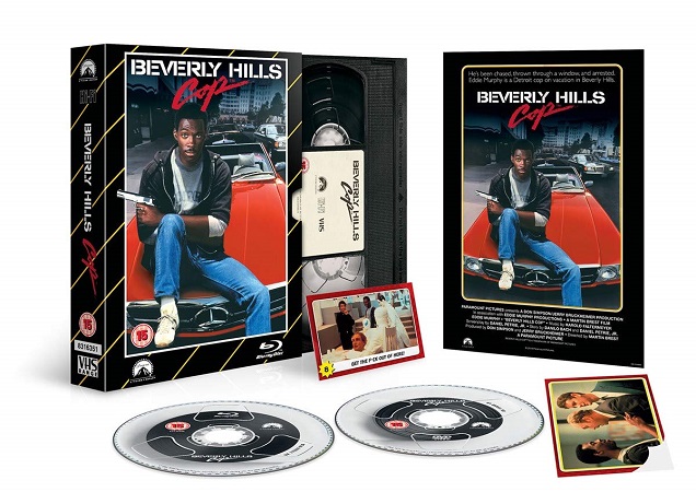 Beverly Hills Cop - Limited Edition VHS Collection (Ingen VHS följer med) (ej svensk text på Blu-ray) (Blu-ray+DVD)