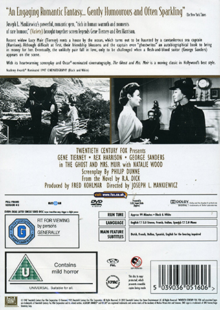 Ghost And Mrs. Muir (ej svensk text) - 2