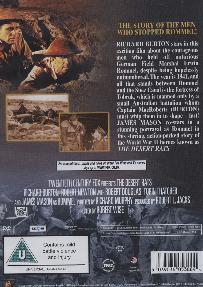 Desert Rats (ej svensk text) - 2