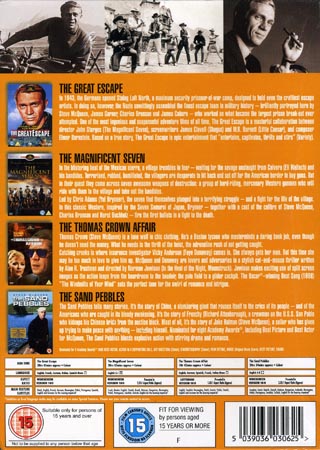 Steve McQueen Collection (4-disc) - 2