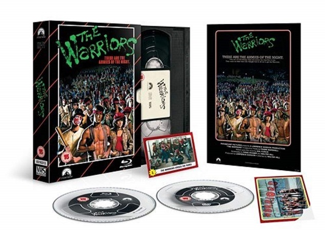 Warriors - Limited Edition VHS Collection (Ingen VHS följer med) (ej svensk text på Blu-ray) (Blu-ray+DVD)