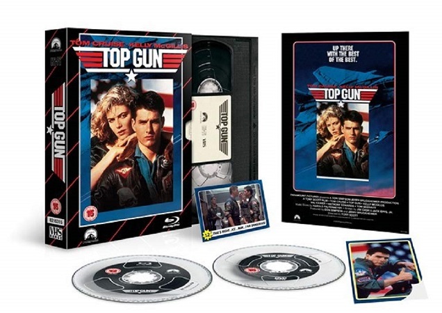 Top Gun - Limited Edition VHS Collection (Ingen VHS följer med) (Blu-ray+DVD)