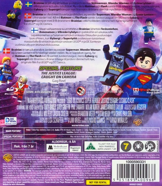 Lego DC Comics Super Heroes: Justice League - Cosmic Clash (Blu-ray) - 2