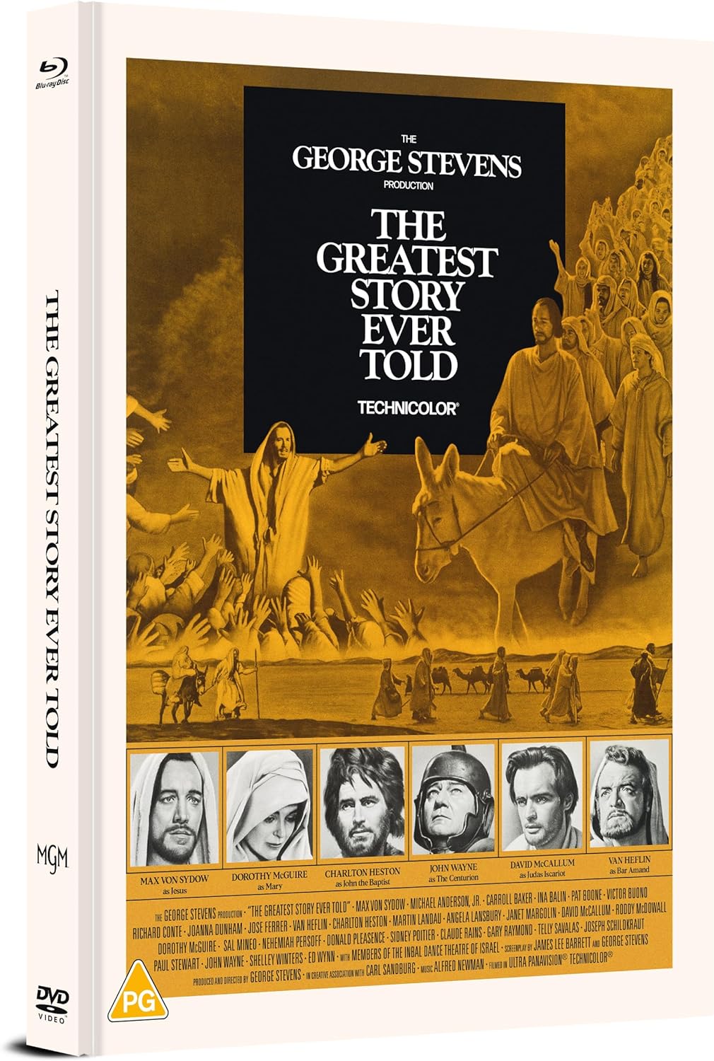 Greatest Story Ever Told (Limited Collector's Edition Mediabook) (ej svensk text) (Blu-ray + DVD) - 2