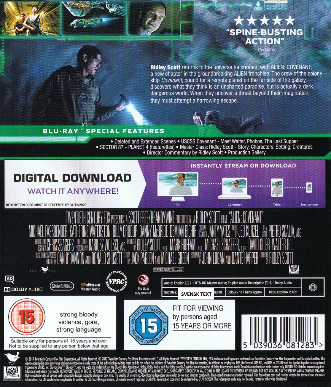 Alien: Covenant (Blu-ray) - 2