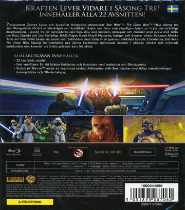 Star Wars: Clone Wars - Säsong 3 (Blu-ray) - 2
