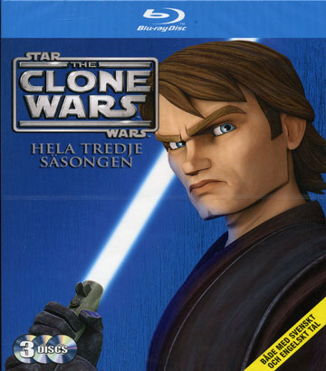 Star Wars: Clone Wars - Säsong 3 (Blu-ray)