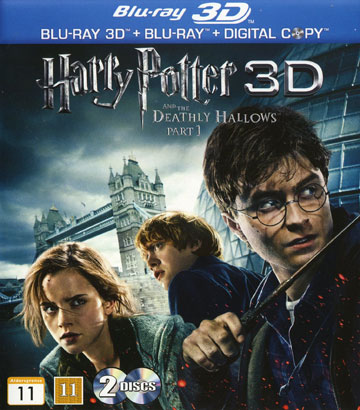 Harry Potter Och Dödsrelikerna: Del 1 (Real 3D + Blu-ray)
