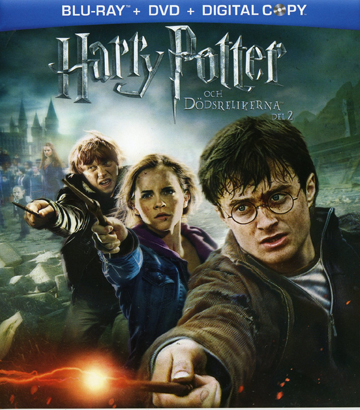 Harry Potter Och Dödsrelikerna: Del 2 (Blu-ray + DVD)