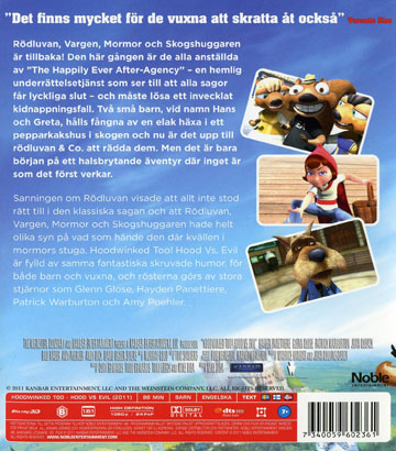Hoodwinked Too! - Hood Vs Evil (Real 3D + Blu-ray) - 2