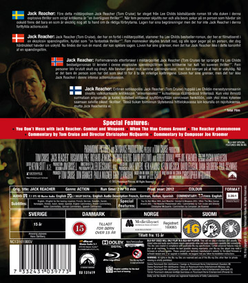 Jack Reacher (Blu-ray) (Begagnad) - 2