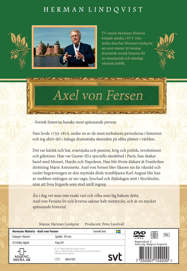 Hermans Historia - Axel Von Fersen - 2