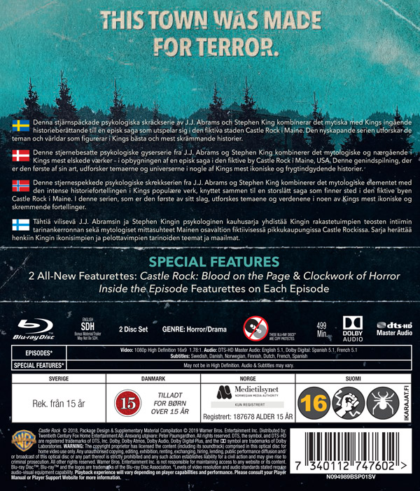 Castle Rock - Säsong 1 (Blu-ray) - 2