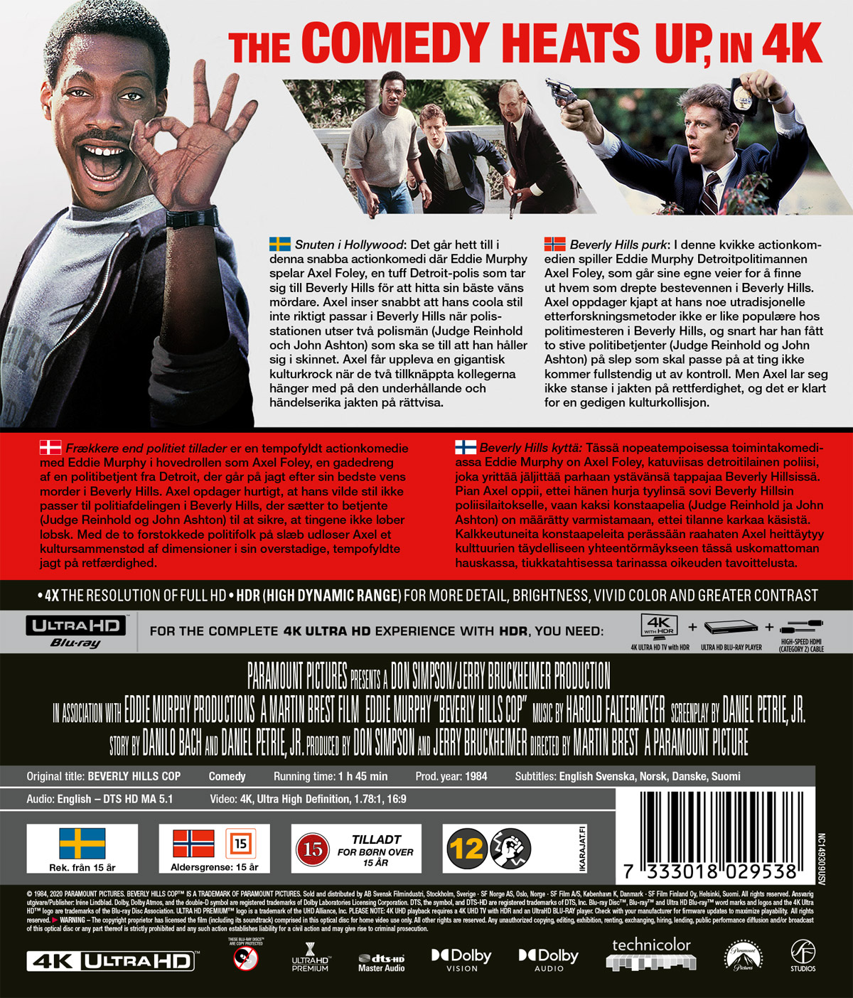 Beverly Hills Cop (4K Ultra HD) - 2