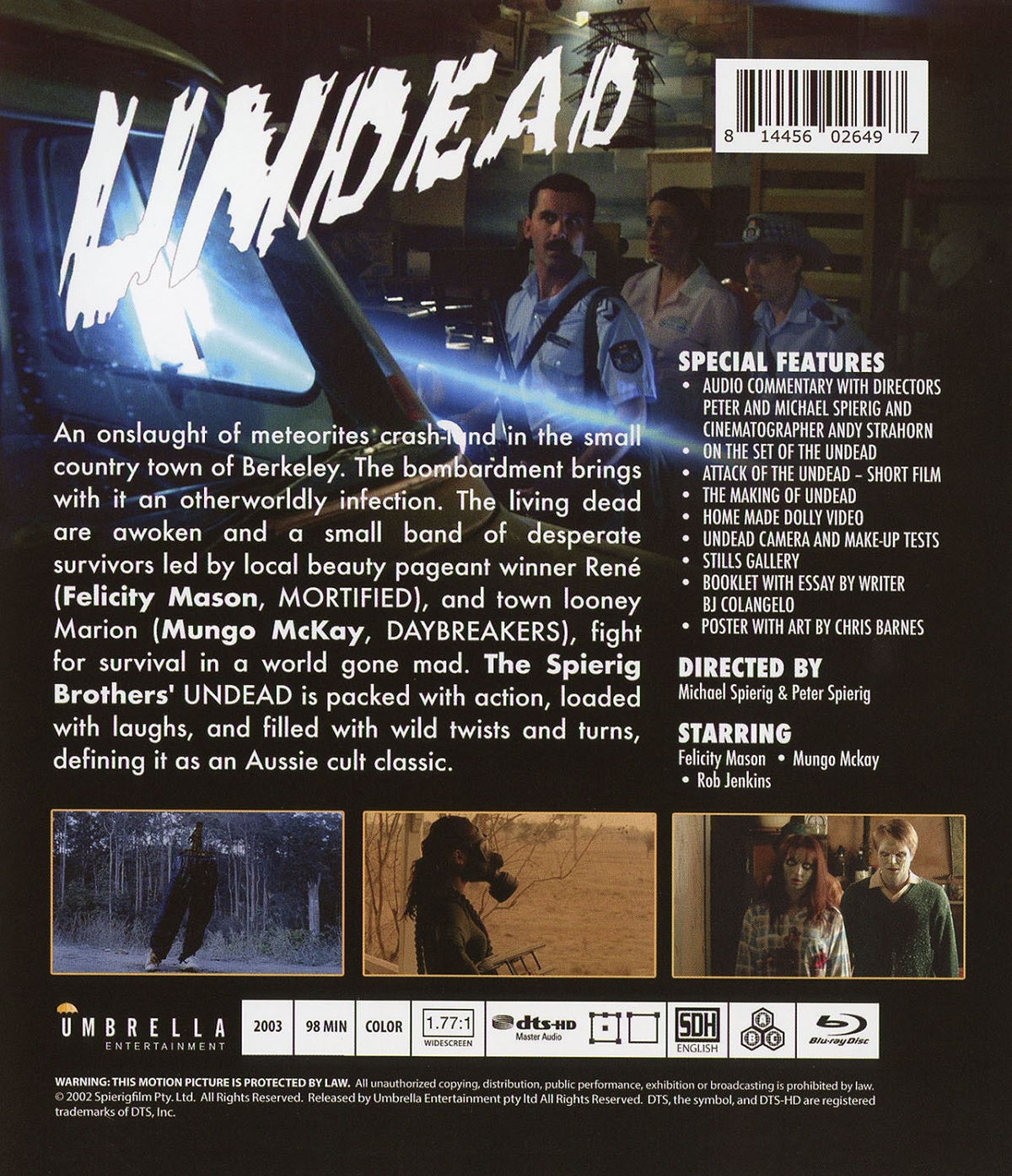Undead (ej svensk text) (Blu-ray) - 2
