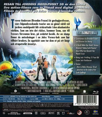 Resan Till Jordens Medelpunkt 3D (2-disc) (Blu-ray) - 2