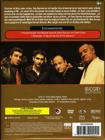 Sopranos - Säsong 3 (Begagnad) - 2