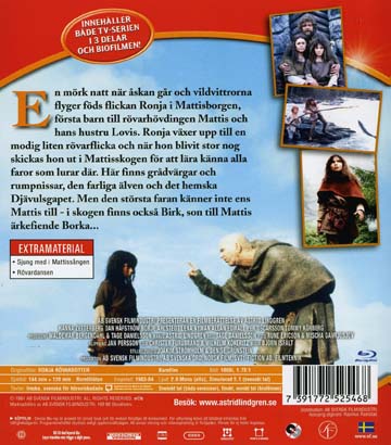 Ronja Rövardotter - Den Långa Versionen (Blu-ray) - 2