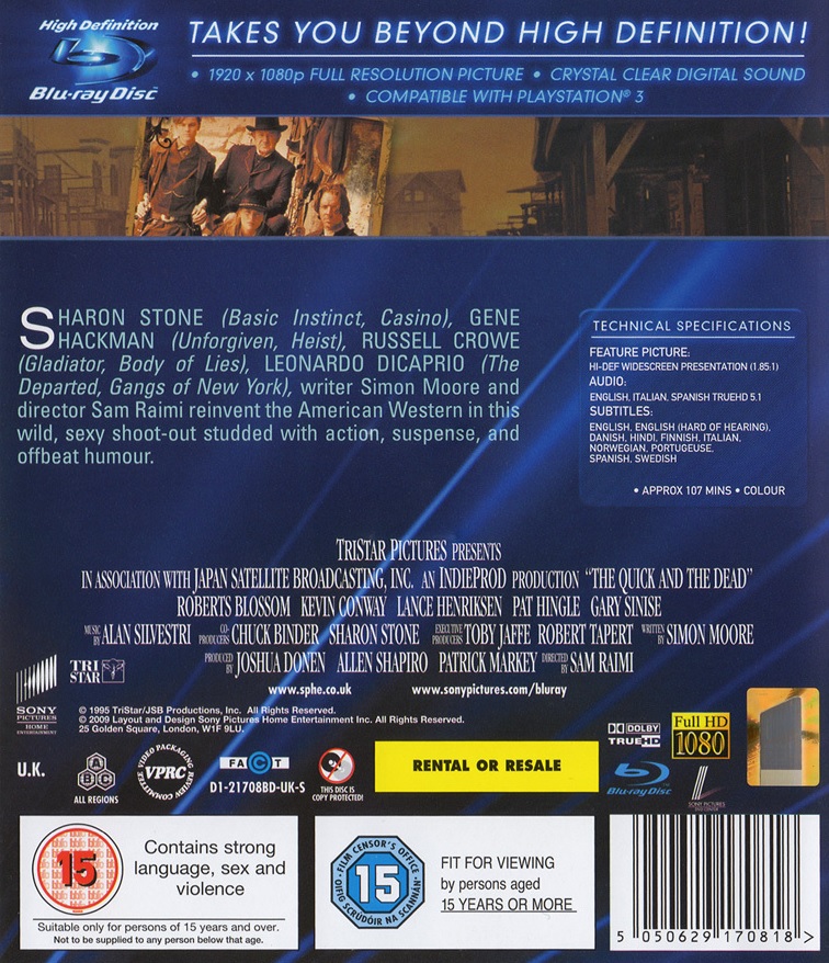 Snabbare Än Döden (Blu-ray) - 2