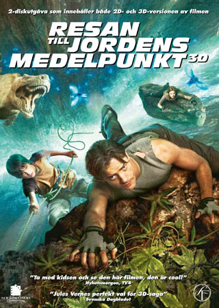 Resan Till Jordens Medelpunkt 3D (2-disc)