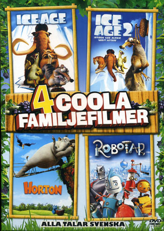 4 Coola Familjefilmer (4-disc)