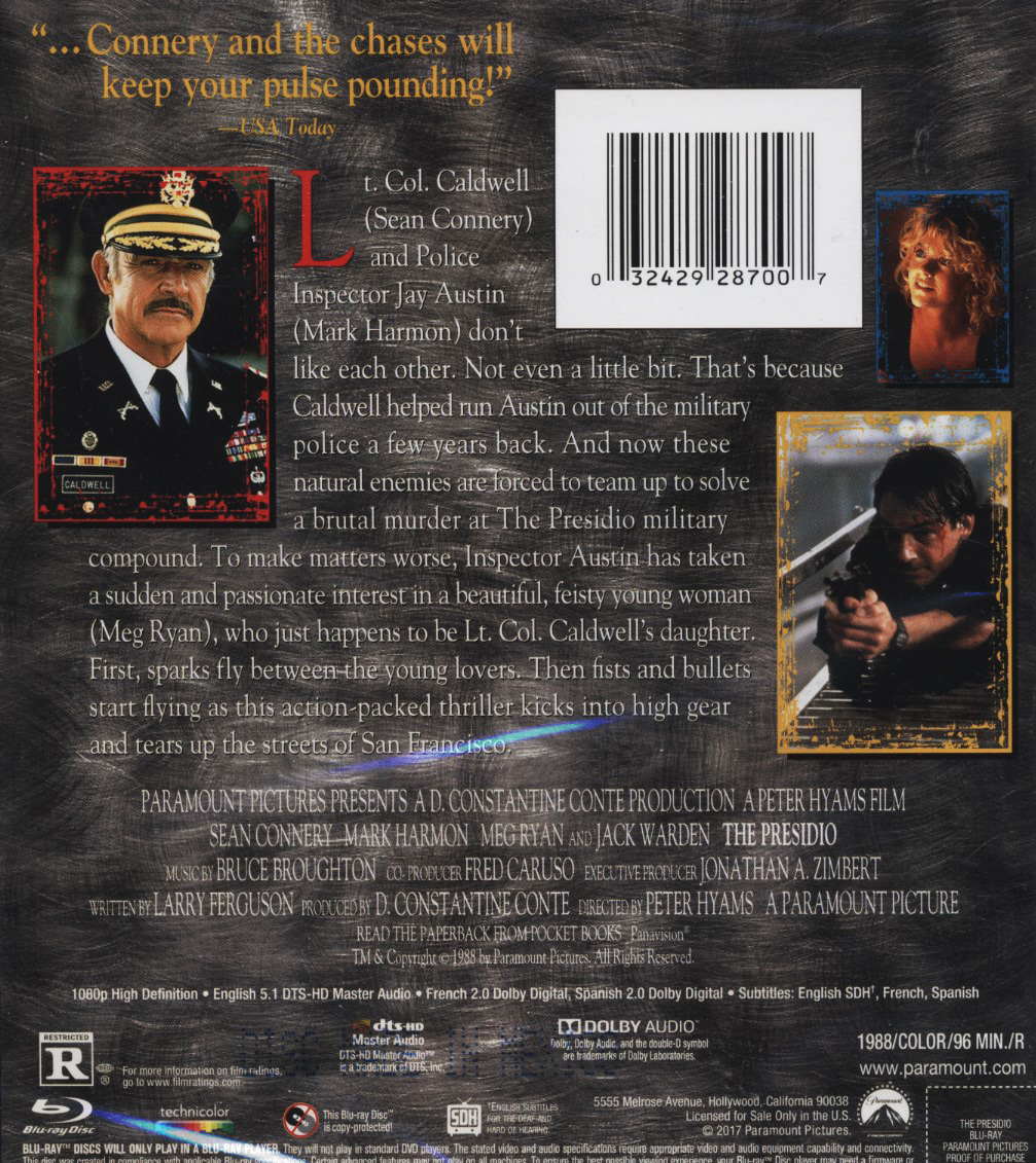 Presidio (ej svensk text) (Blu-ray) - 2